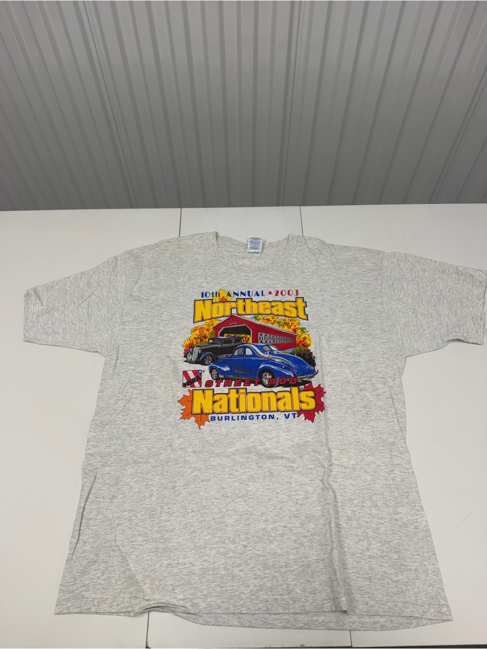 Northeast Nationals Gray Mens Graphic Tee
